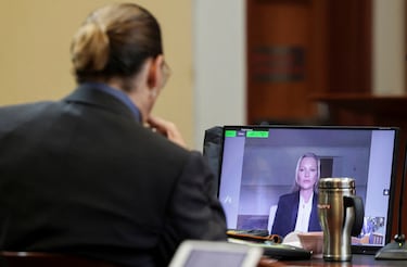 What did Kate Moss say in Johnny Depp-Amber Heard trial testimony?