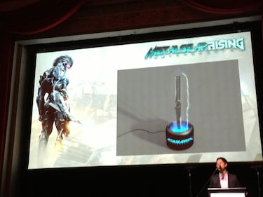 Una lámpara de plasma para la edición coleccionista de Metal Gear Rising