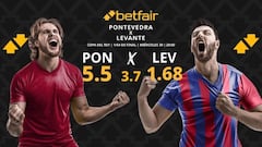 Pontevedra CF vs. Levante UD: horario, TV, pronósticos, estadísticas y cuadro