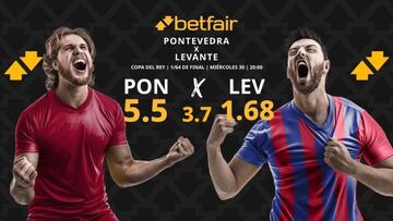 Pontevedra CF vs. Levante UD: horario, TV, pronósticos, estadísticas y cuadro