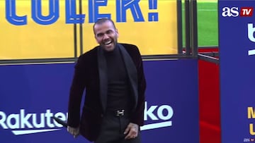 El discurso de Alves en el Camp Nou que se ganará a los fans