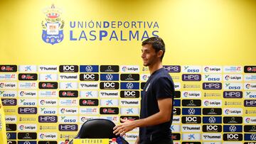 15/12/22 FUTBOL SEGUNDA DIVISION
UD LAS PALMAS Rueda de prensa de Enzo