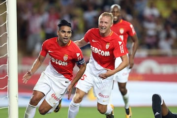 Falcao, goleador de la Ligue 1 con 7 goles en 4 partidos