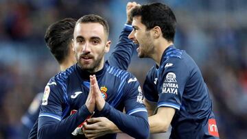 M¨¢laga 0 - Espanyol 1: resumen, resultado y goles del partido