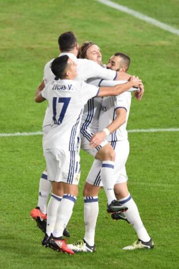 El Mundial de Clubes de 2016 enfrentó al Real Madrid ante el Kashima Antlers. Primera vez que un equipo asiático llegaba a una final. Los japoneses pusieron contra las cuerdas a los blancos, y en la prórroga, Cristiano Ronaldo marcó dos goles que ponían e