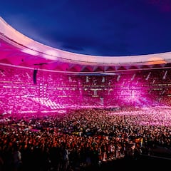 El derbi de los conciertos se lo lleva el Metropolitano