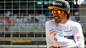 Fernando Alonso en Austria.