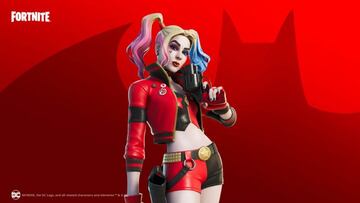 Imagen oficial del skin Harley Quinn Renacimiento en Fortnite