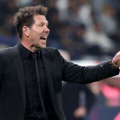 Simeone: “¿Qué hablé con Vinicius? Nada que comentar”