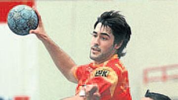 <b>AL ATAQUE. </b>Raúl Entrerríos, en una acción ofensiva.