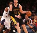 Los Lakers de Pau Gasol igualan su récord de triples