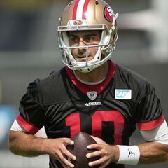Trey Lance bringing the best out of Jimmy Garoppolo at 49ers