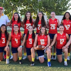 España aspira a las medallas en los Europeos de Flag Football