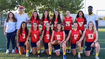 España aspira a las medallas en los Europeos de Flag Football