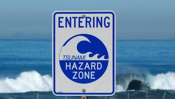 The tsunami prone Pacific