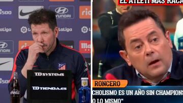 Tras la definición de Roncero de qué es el 'cholismo', turno de Simeone