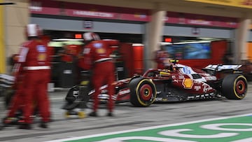 Lewis Hamilton (Ferrari SF-25). Sakhir, Bahréin. F1 2025.
