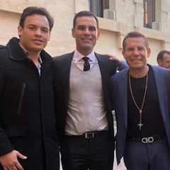 Julio César Chávez y Rafa Márquez visitan al Papa Francisco