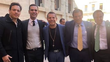 Julio César Chávez y Rafa Márquez visitan al Papa Francisco