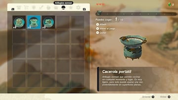 the legend of zelda tears of the kingdom nintendo switch guia como cocinar mejores recetas