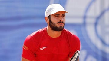 El tenista español Alejandro Moro