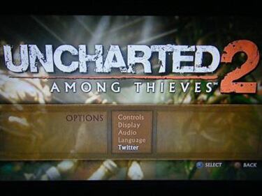 Uncharted 2 será compatible con Twitter