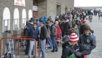 El Athletic pondrá a la venta 2.322 entradas para San Paolo