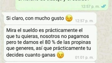 La inverosímil oferta a un camarero: sin sueldo y “el 80% de propinas”