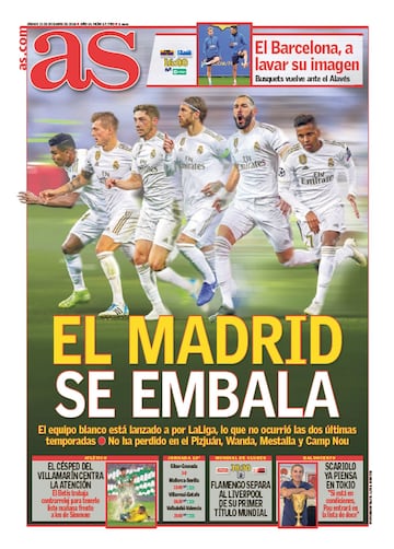 Las portadas de AS de diciembre