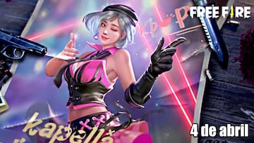 Free Fire: códigos gratis para hoy, 4 de abril de 2021