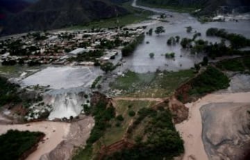 EL alud en Jujuy que obliga a parar el Dakar