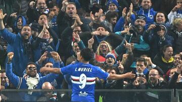 La Sampdoria se lleva el derbi genovés con un gol de Muriel