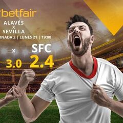 Deportivo Alavés vs. Sevilla FC: horario, TV, estadísticas, clasificación y pronósticos