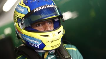 Fernando Alonso (Aston Martin). Monza, Italia. F1 2024.