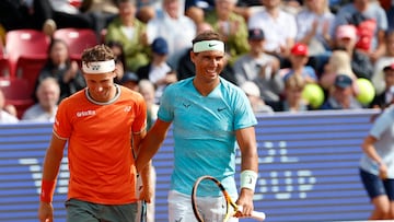 Nadal sigue de dulce: a semifinales en dobles