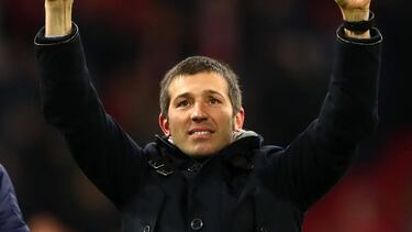 Celades, entrenador del Valencia.