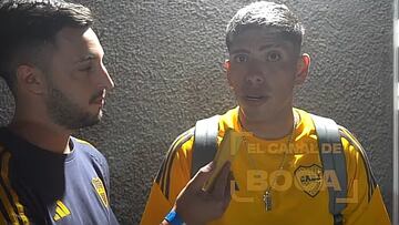 Entrevistan a Palacios y revela lo que más le ha sorprendido de Boca Juniors: “No pensé que...”