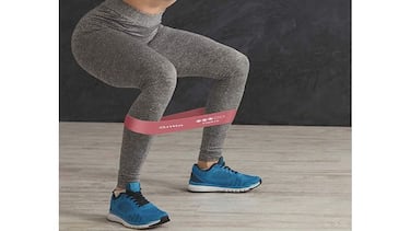 Haz ejercicio en casa con estas bandas elásticas por menos de 11 euros