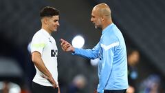 Julián Álvarez hace historia y es ignorado por Guardiola