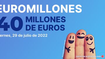 Euromillones: comprobar los resultados del sorteo de hoy, viernes 29 de julio