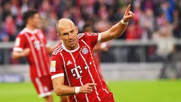 Robben y Lewandowski liquidan al Mainz en el Allianz
