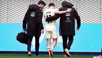 La lesión de Raúl Moro se queda solo en un susto