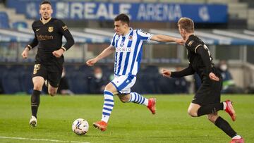 Aprobados y suspensos de la Real: Barrene puso el honor