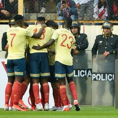 Colombia vence a Perú y está (casi) lista para la Copa