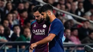 Asensio, otra lesión en un momento decisivo