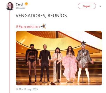 Los mejores memes de la gala de Eurovisión