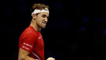 Resumen y resultado del Ruud - Auger-Aliassime: Nitto ATP Finals