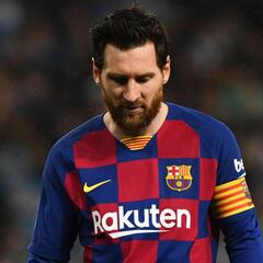 Messi desaparece sin Cristiano