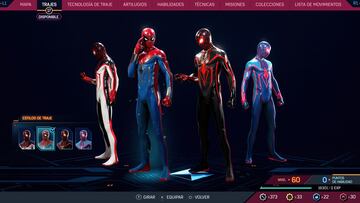 Trajes de Marvel's Spider-Man 2