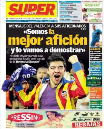 Portadas de la prensa deportiva